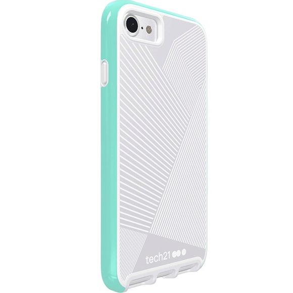TECH21 Evo Elite Active Edition Impact Protection iPhone 7 Case, Turquoise/ Grey - Picture 5 of 5